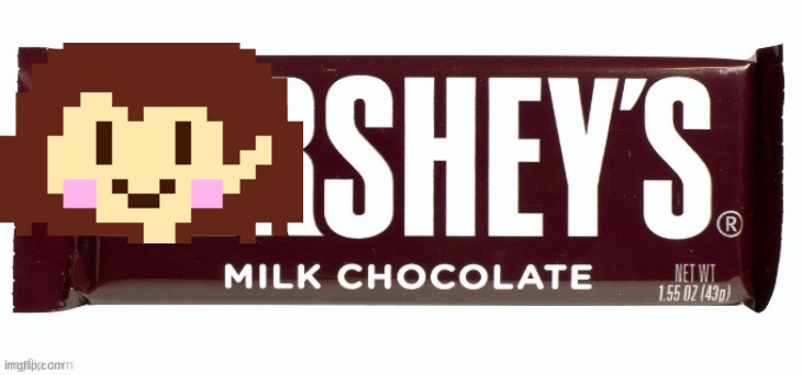 Hershey's milk chocolate | image tagged in hershey's milk chocolate | made w/ Imgflip meme maker