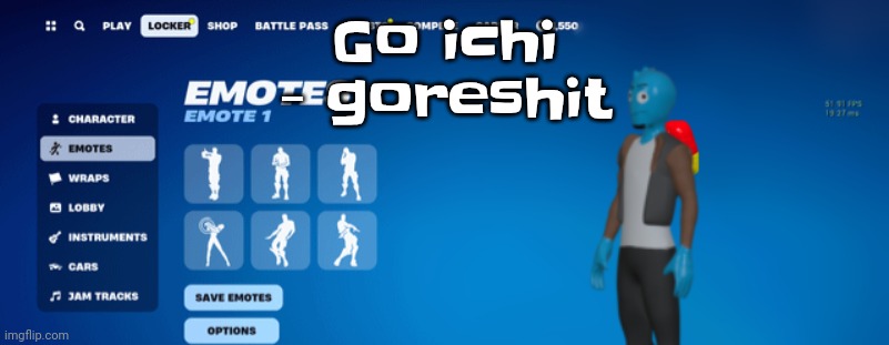 Goreshit's music is like an odd blend of breakcore and hyperpop | Go ichi - goreshit | image tagged in osmosnite | made w/ Imgflip meme maker