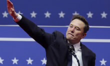 Musk Sieg Heil Blank Meme Template