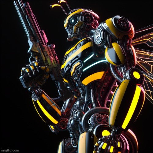 Transformers bumblebee with a gun | image tagged in transformers bumblebee with a gun | made w/ Imgflip meme maker