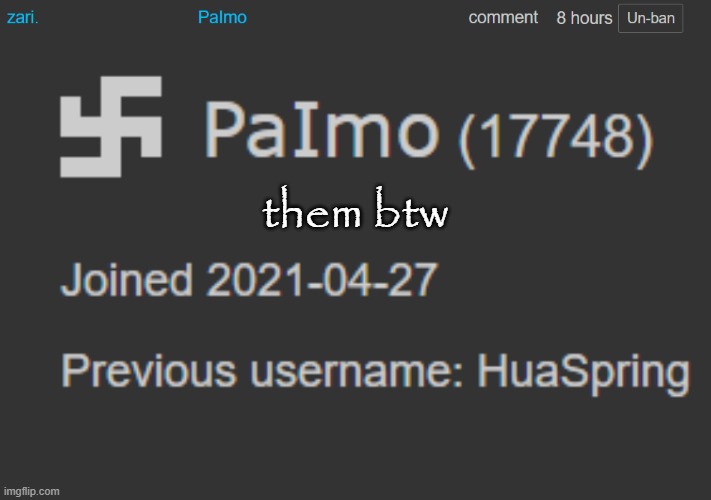 they needa calm down. also changing the other bans to 8 hrs | them btw | made w/ Imgflip meme maker