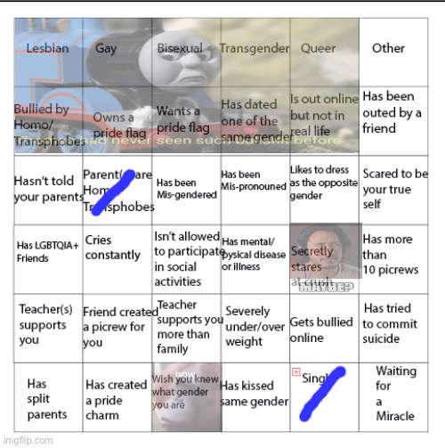 What the hell is this? | image tagged in lgbtqia bingo,msmg | made w/ Imgflip meme maker