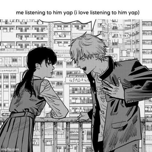 Denji and Asa | image tagged in denji and asa | made w/ Imgflip meme maker