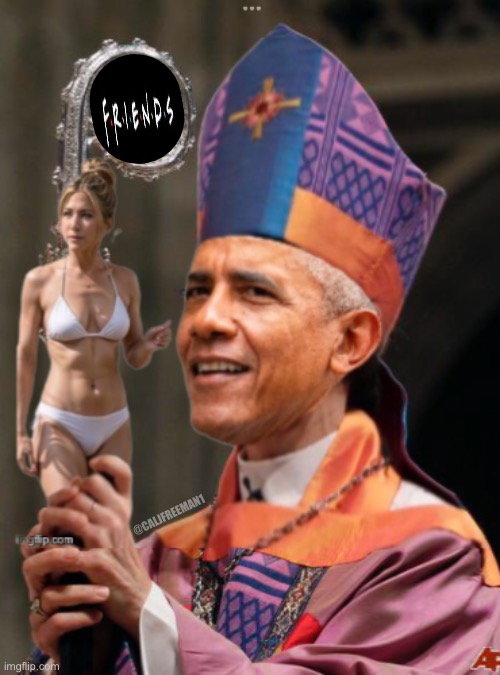 Jennifer Aniston and Obama? Are the rumors true? | @CALJFREEMAN1 | image tagged in barack obama,obama,michelle obama,maga,cool obama,friends | made w/ Imgflip meme maker