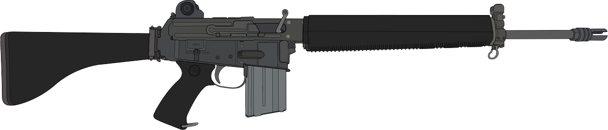 Armalite AR-18 Rifle(Re-Arranged) Blank Meme Template