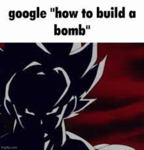 Google how to build a bomb | image tagged in google how to build a bomb | made w/ Imgflip meme maker