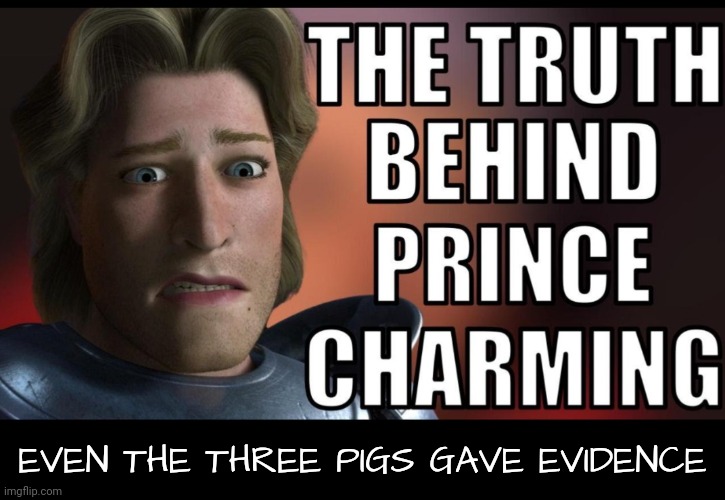 EVEN THE THREE PIGS GAVE EVIDENCE | made w/ Imgflip meme maker