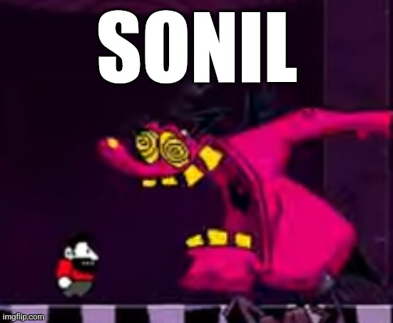 Satan screaming at paul | SONIL | image tagged in satan screaming at paul | made w/ Imgflip meme maker