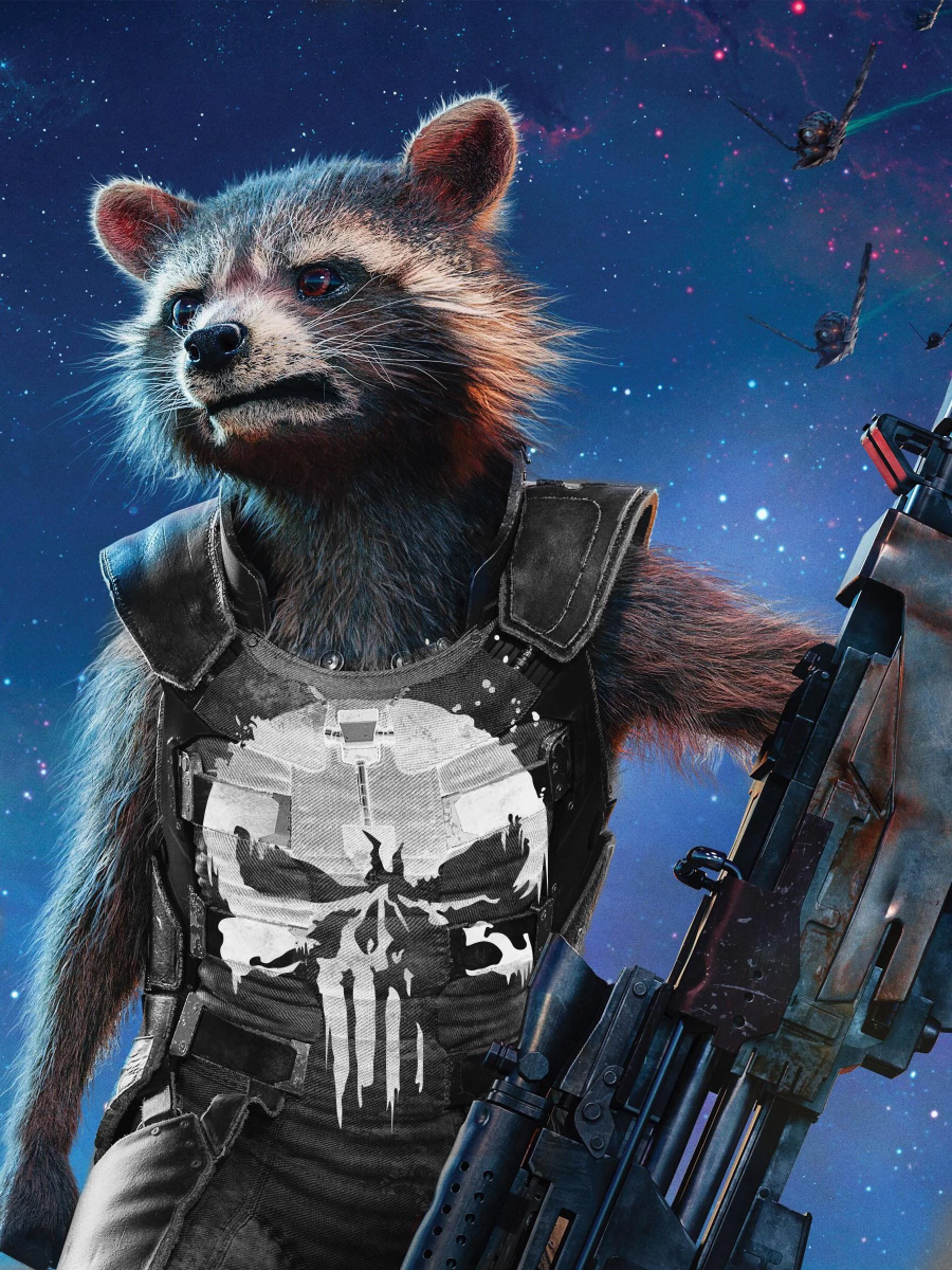 Rocket raccoon Blank Meme Template