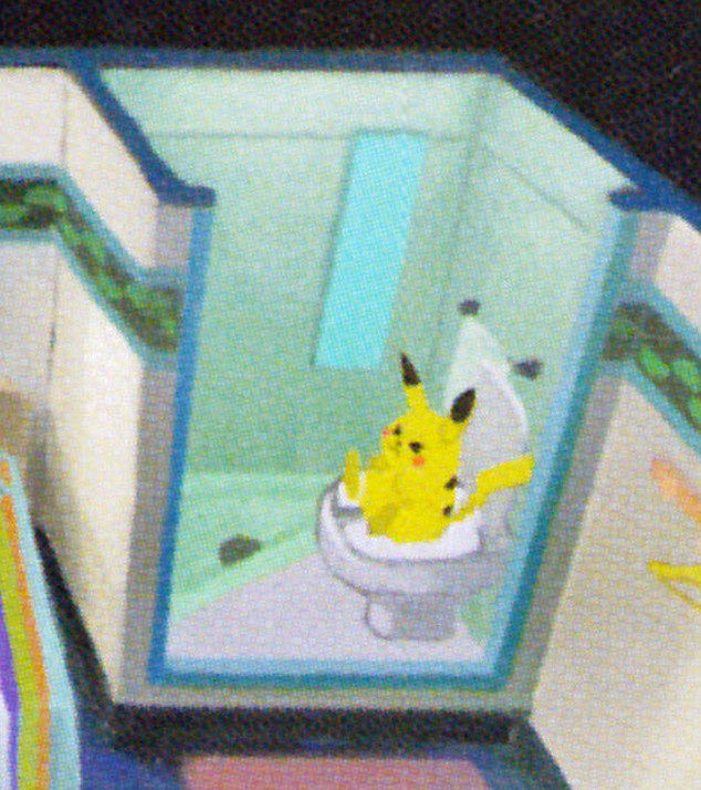 pooping pikachu Blank Meme Template