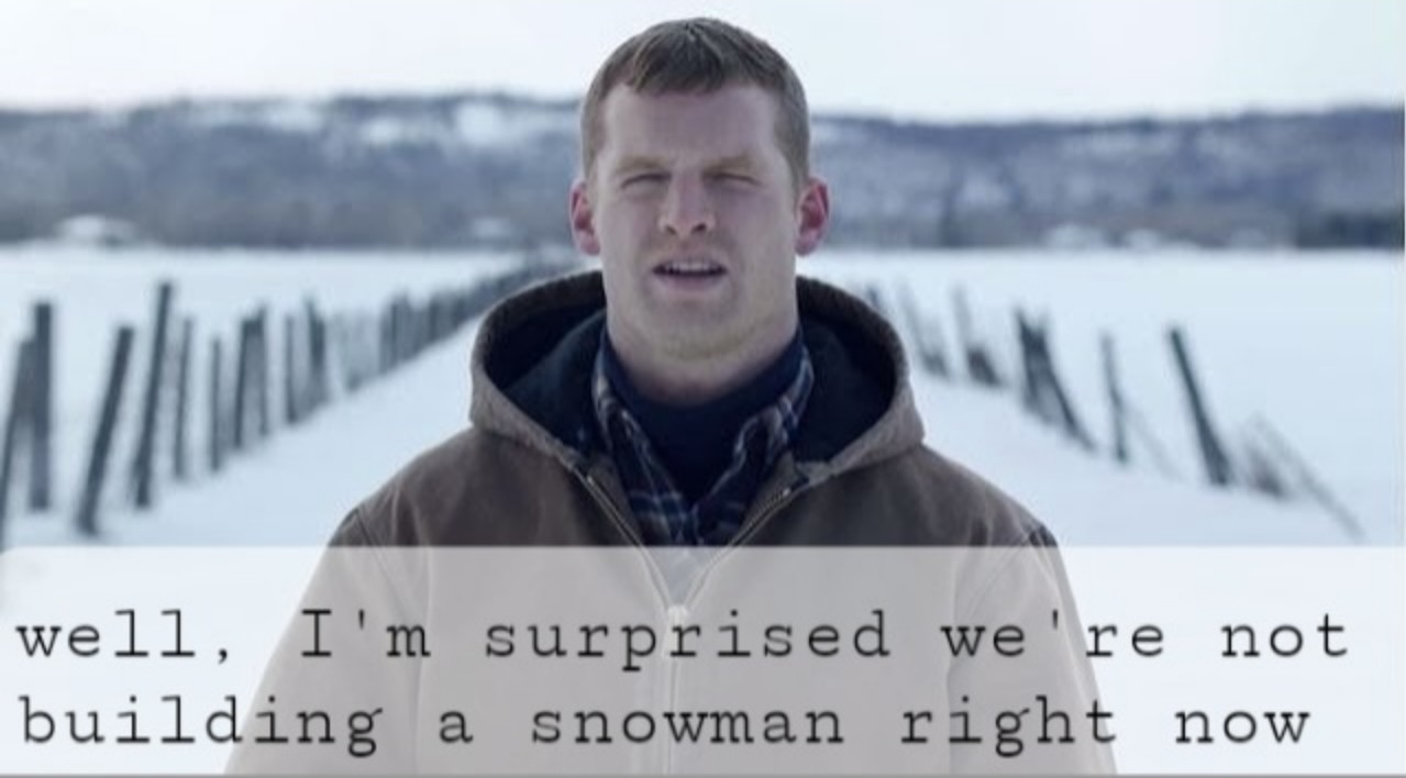 Letterkenny I’m surprise we’re not doing that right now Blank Meme Template