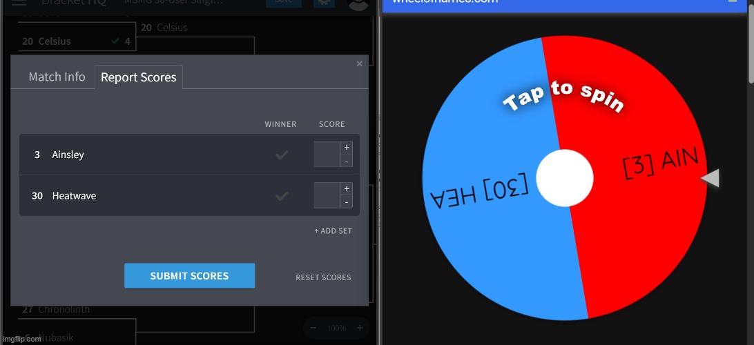 making sure yall still know the tournament is still going on | made w/ Imgflip meme maker