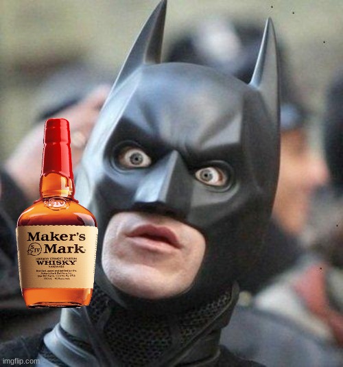 for gotham | image tagged in shocked batman | made w/ Imgflip meme maker