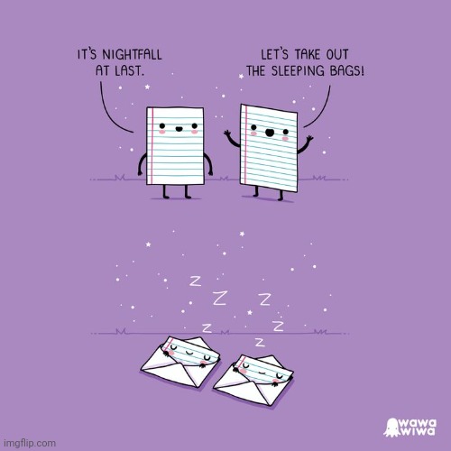 Envelopes | image tagged in envelopes,envelope,sleeping bags,paper,comics,comics/cartoons | made w/ Imgflip meme maker