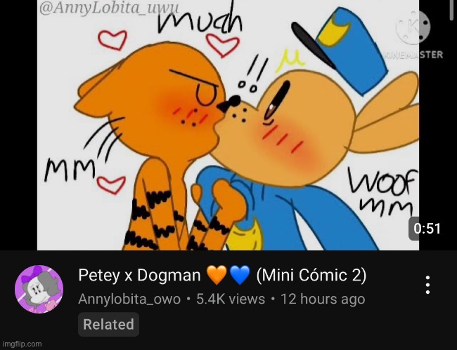 So I was searching up Dog Man because of the new movie coming out soon, and then this pops up | made w/ Imgflip meme maker