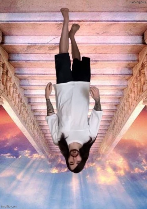 I return to heaven chat see y'all later | made w/ Imgflip meme maker