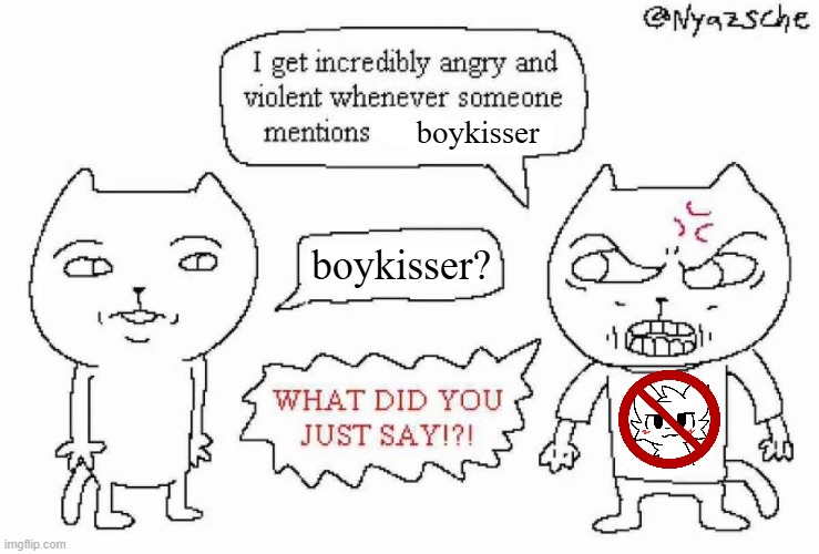 boykisser; boykisser? | made w/ Imgflip meme maker