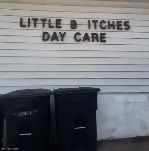 What a difference a letter makes... | image tagged in signs,funny sign,missing,letter,lol | made w/ Imgflip meme maker