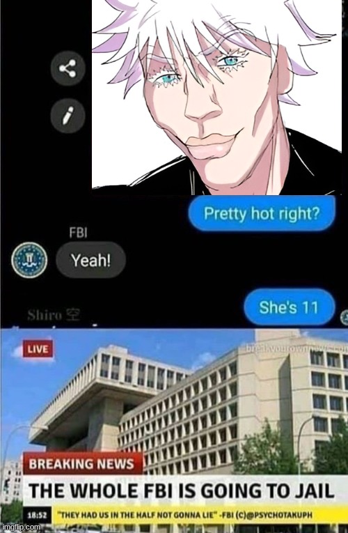 I remember how this temp used to be really popular at one point | image tagged in the whole fbi is going to jail | made w/ Imgflip meme maker
