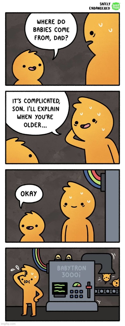 Babies | image tagged in babies,son,baby,comics,comics/cartoons,dad | made w/ Imgflip meme maker