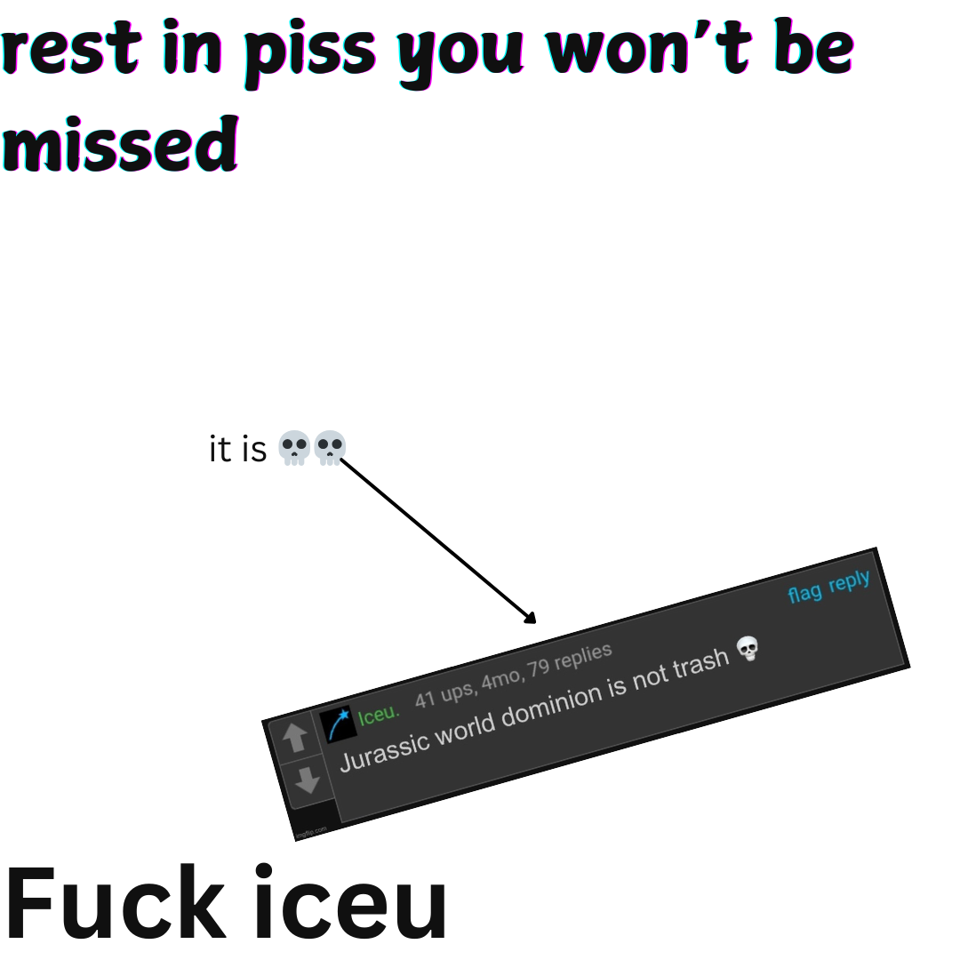 Iceu is finally quitting Blank Meme Template