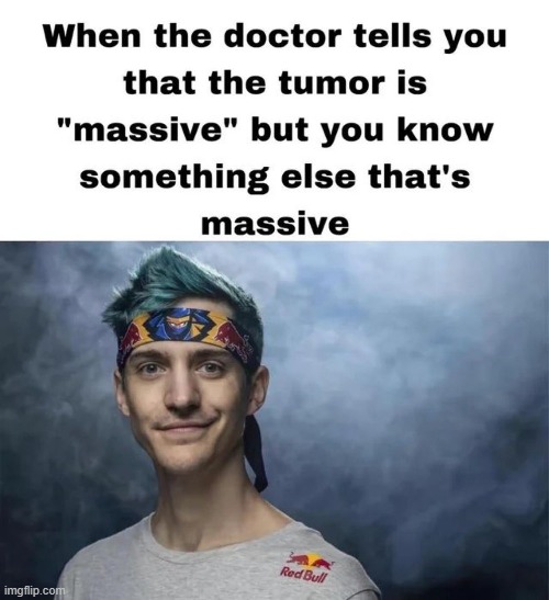 image tagged in imagine if,ninja got a,low taper fade | made w/ Imgflip meme maker