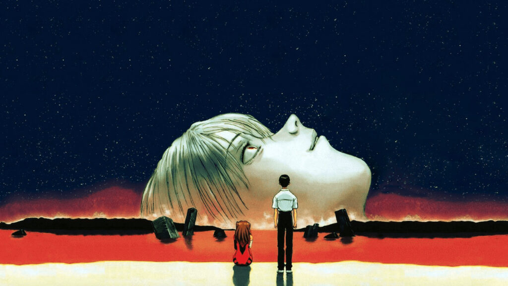 the end of evangelion Blank Meme Template