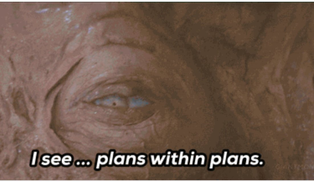 plans within plans, dune, lynch, space guild, guild navigator Blank Meme Template