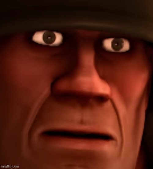 confused tf2 soldier | image tagged in confused tf2 soldier | made w/ Imgflip meme maker