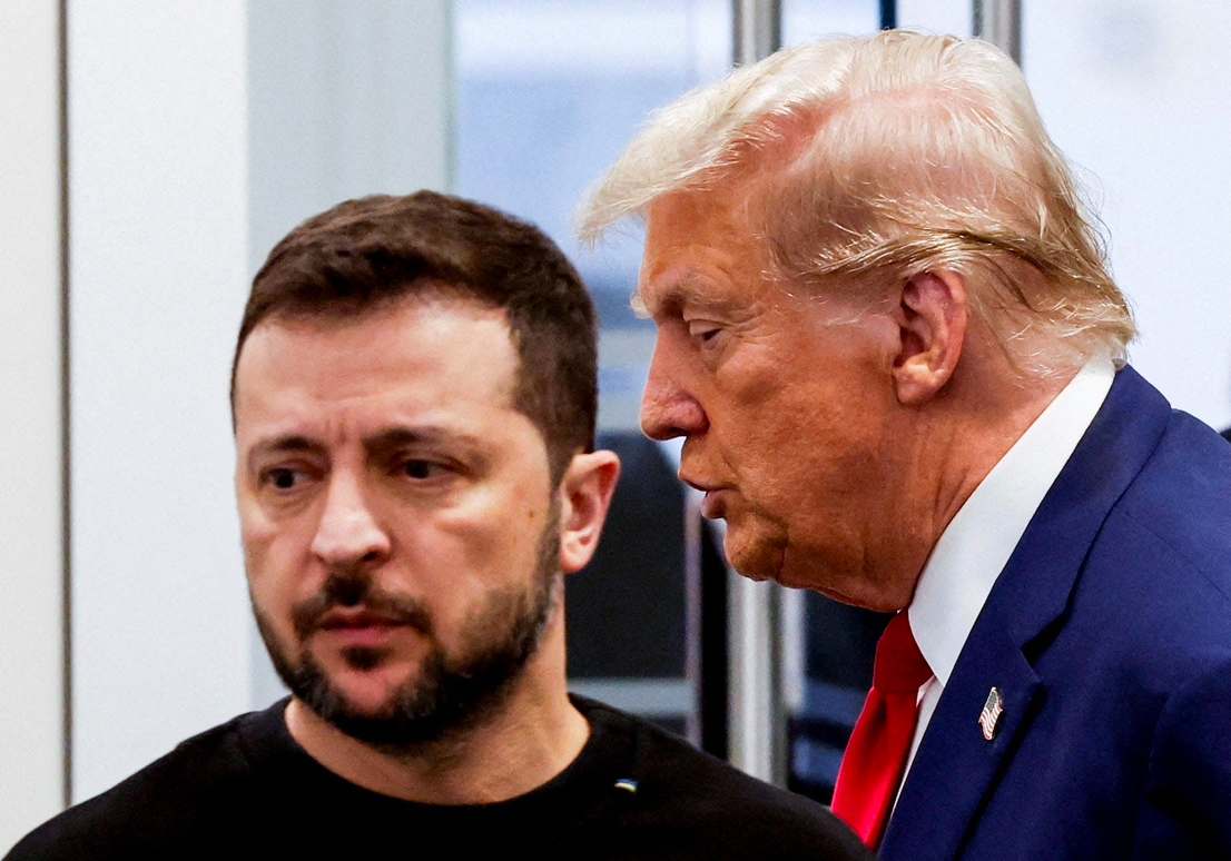 Trump Zelensky Blank Meme Template