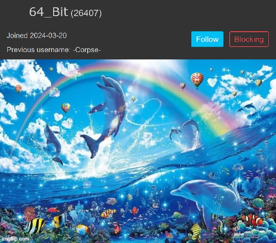 image tagged in happy dolphin rainbow | made w/ Imgflip meme maker