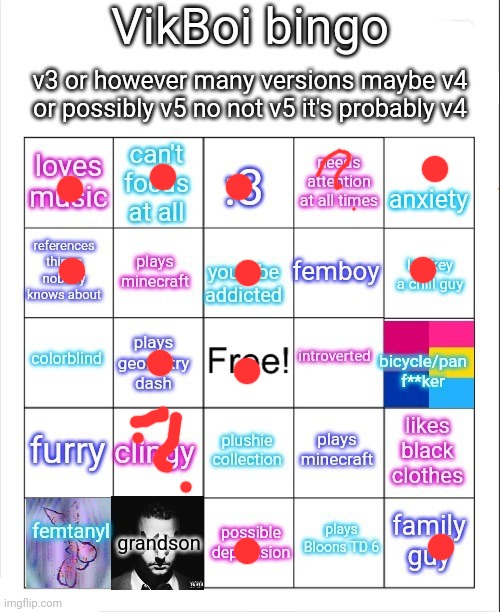 Hi | image tagged in vikboi bingo | made w/ Imgflip meme maker