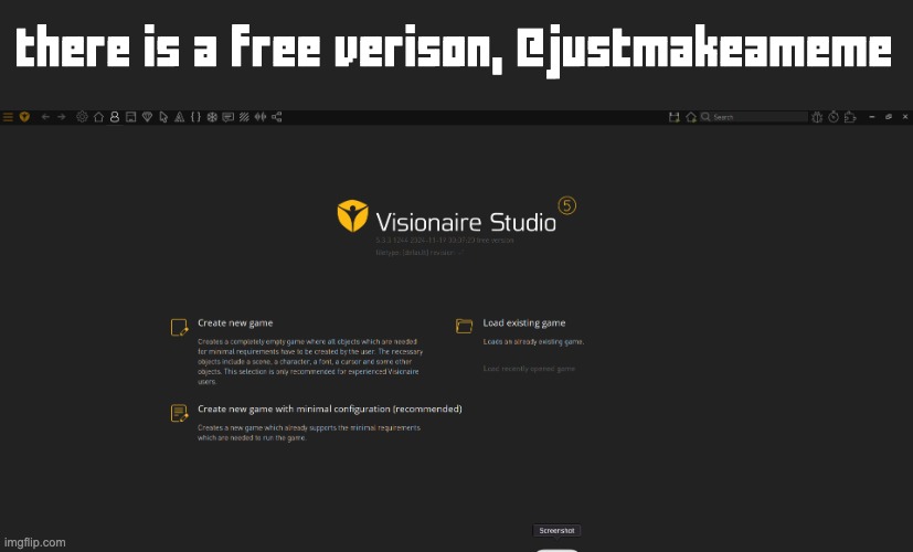 there is a free verison, @justmakeameme | made w/ Imgflip meme maker