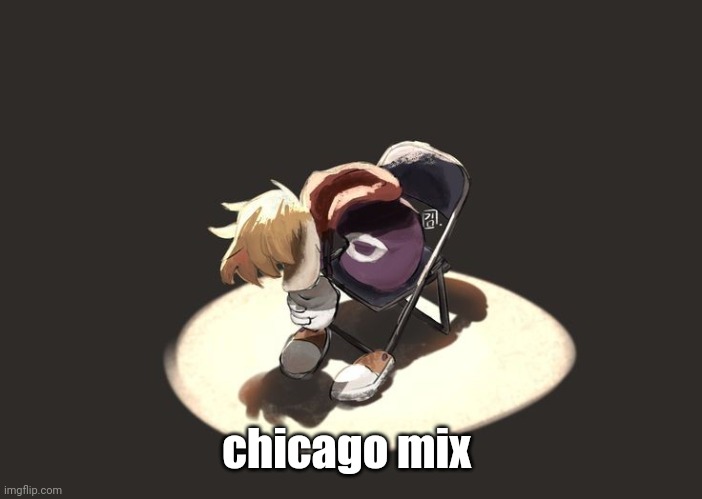 rayman depression | chicago mix | image tagged in rayman depression | made w/ Imgflip meme maker