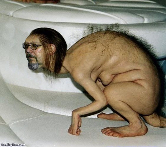 Ugly Man Creature | image tagged in ugly man creature | made w/ Imgflip meme maker