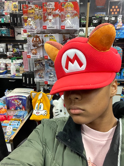 Mysterious ahh (at the mall w/ my cousin. Yesterday was his birthday.) | made w/ Imgflip meme maker