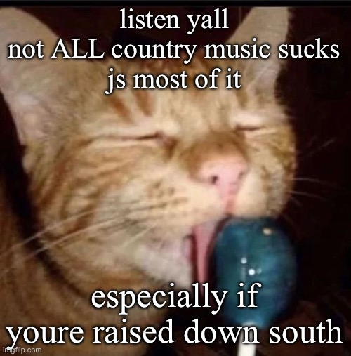 silly goober 2 | listen yall
not ALL country music sucks
js most of it; especially if youre raised down south | image tagged in silly goober 2 | made w/ Imgflip meme maker