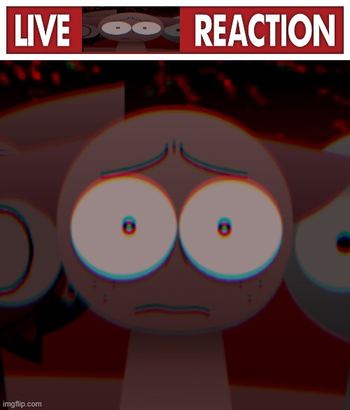 Live grey reaction | image tagged in live x reaction,sprunki,grey | made w/ Imgflip meme maker