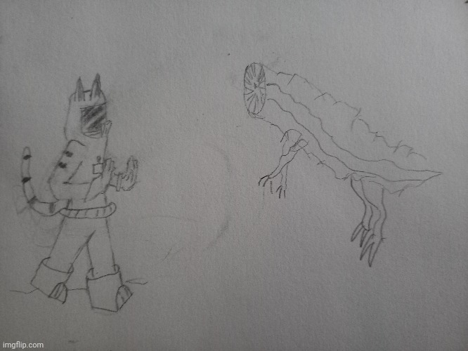 "Nope". Not my best creature design. Will work on it | made w/ Imgflip meme maker