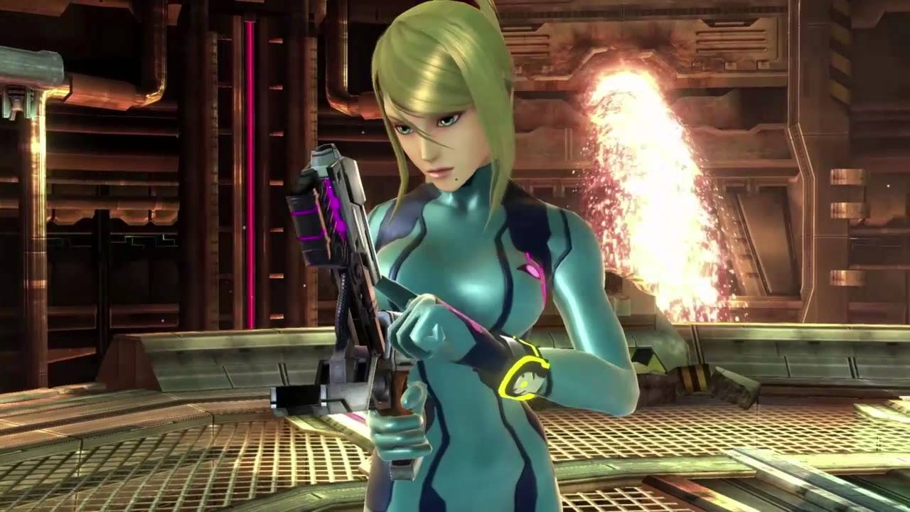 sexy samus aran Blank Meme Template