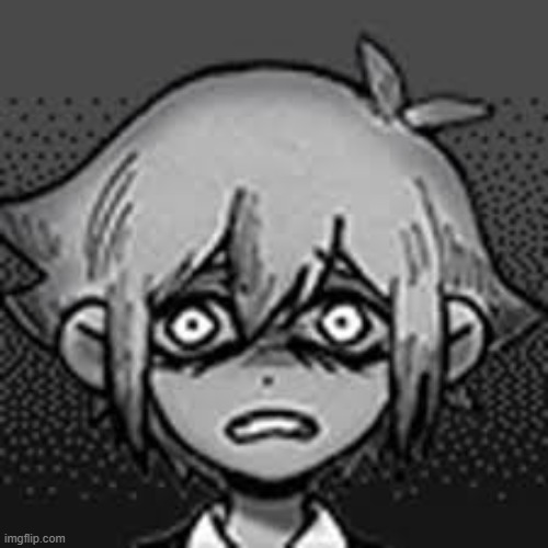 Basil afraid omori | image tagged in basil afraid omori | made w/ Imgflip meme maker