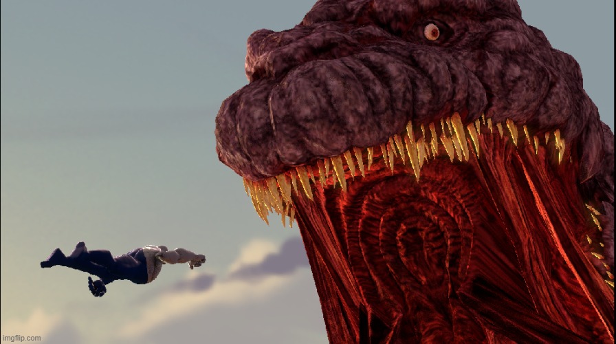 PEPSI MAN VS SHIN GODZILLA | made w/ Imgflip meme maker