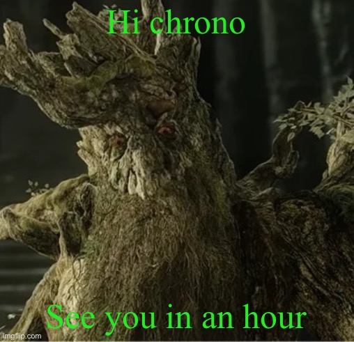 Hecate | Hi chrono; See you in an hour | image tagged in hecate | made w/ Imgflip meme maker