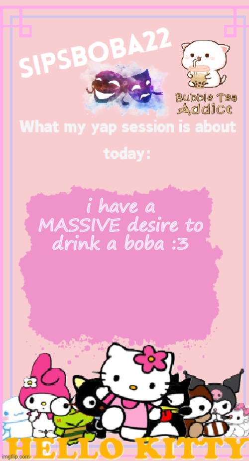 i have a MASSIVE desire to drink a boba :3 | image tagged in see nobody cares | made w/ Imgflip meme maker