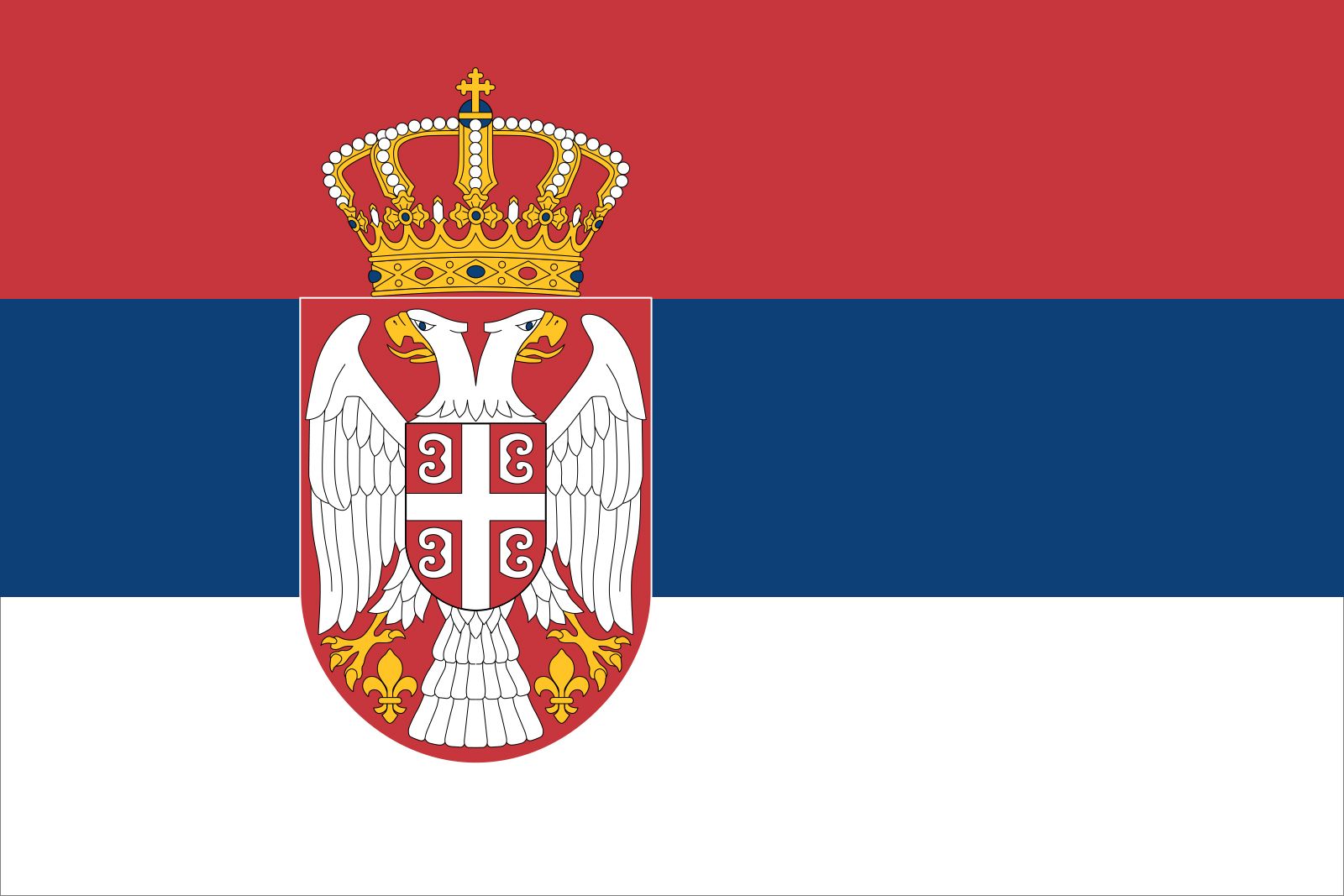 Serbian flag Blank Meme Template
