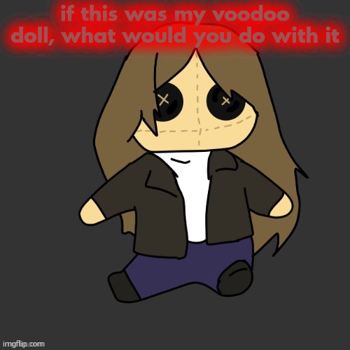 Pixel. plushie (thank u disco) | if this was my voodoo doll, what would you do with it | image tagged in pixel plushie thank u disco | made w/ Imgflip meme maker