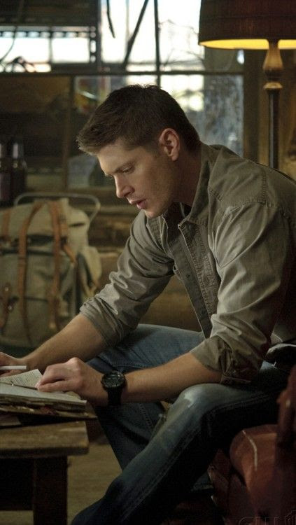 Dean doing Research Blank Meme Template