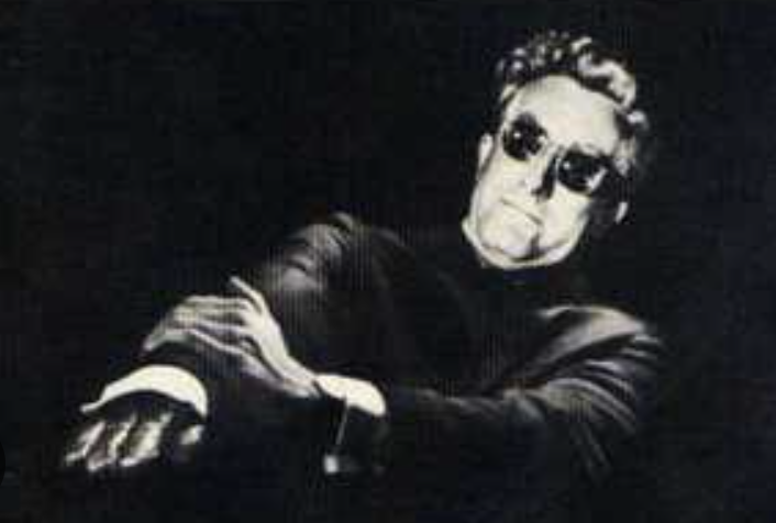 Dr Strangelove salute Blank Meme Template