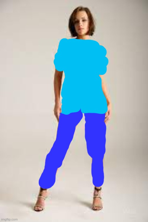 oh look a totally clothed woman | made w/ Imgflip meme maker