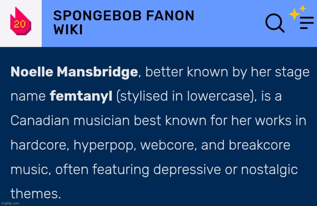 spongebob wiki | made w/ Imgflip meme maker